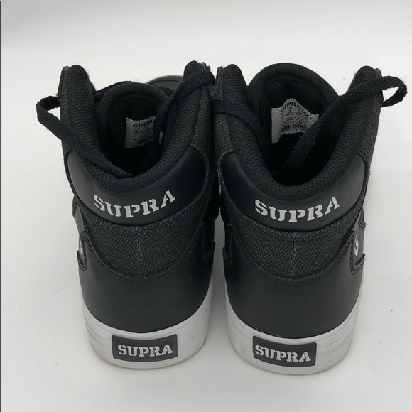 Supra Vader’s boys hightops size 4 - Picture 5 of 6